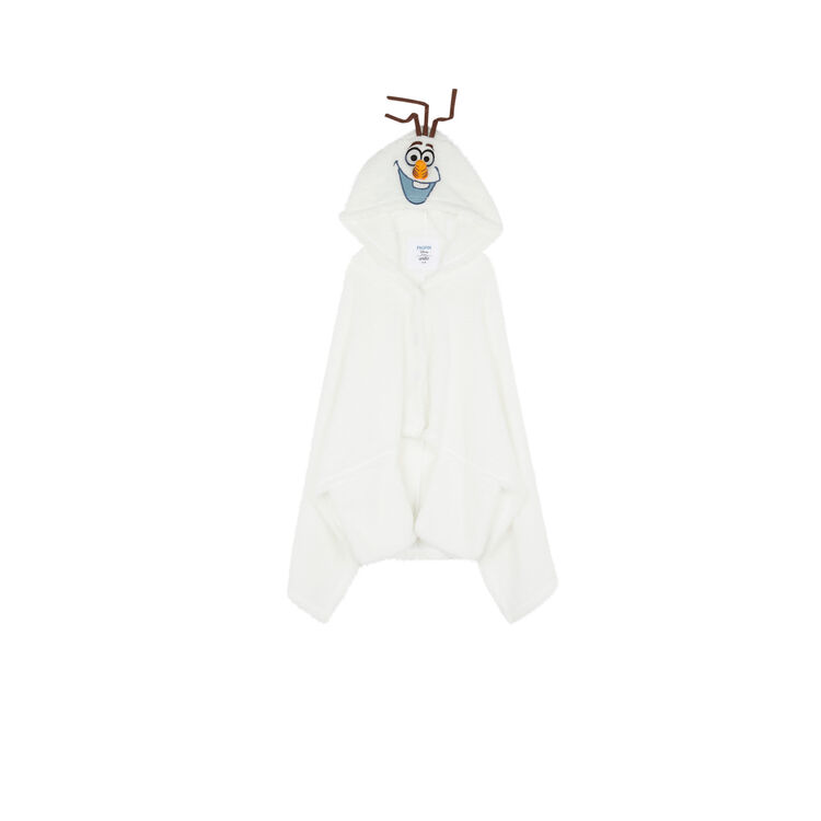 Poncho blanc olafiz Poncho blanc olafiz;
