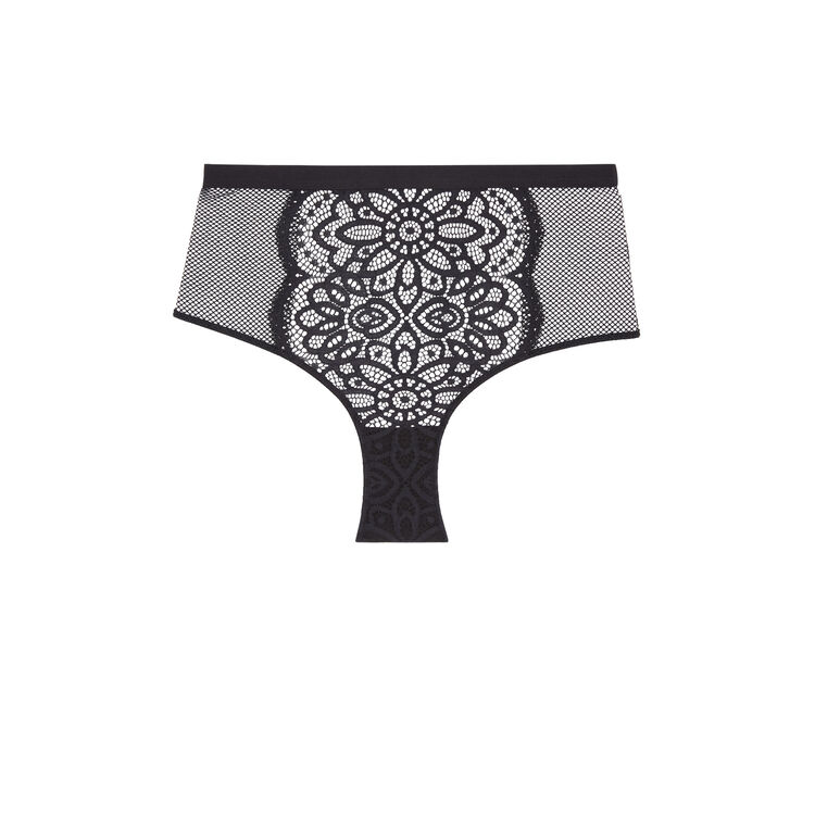 Culotte taille haute noire tripoliz Culotte taille haute noire tripoliz;