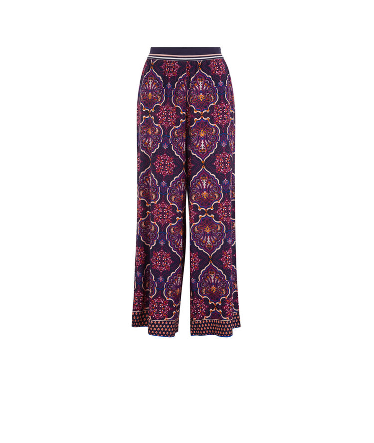 Pantalon bleu marine acumuliz bleu.
