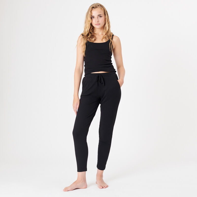 pantalon en jersey - noir pantalon en jersey - noir ;