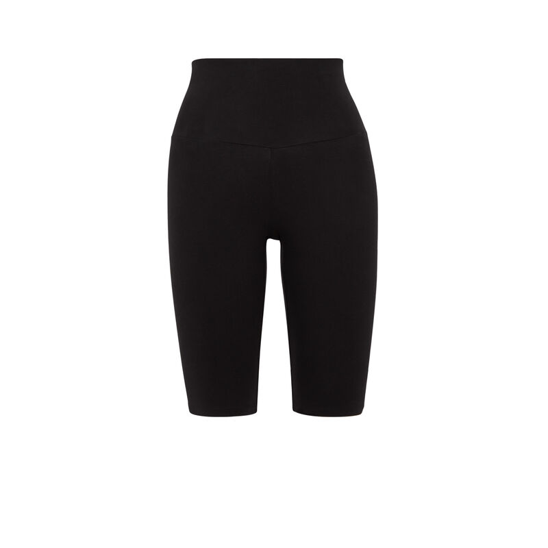 Short cycliste taille haute - noir Short cycliste taille haute - noir;