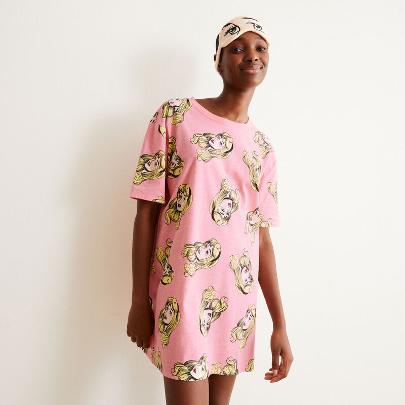 set pyjama tunique et masque la Belle au bois dormant - rose set pyjama tunique et masque la Belle au bois dormant - rose;