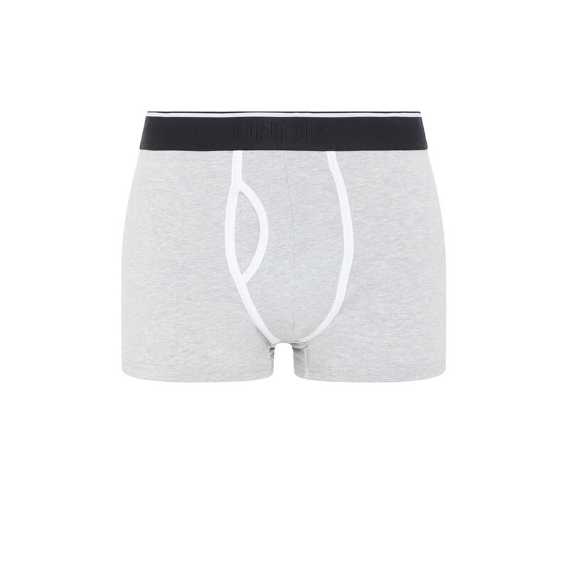 Boxer en coton banana - gris Boxer en coton banana - gris;