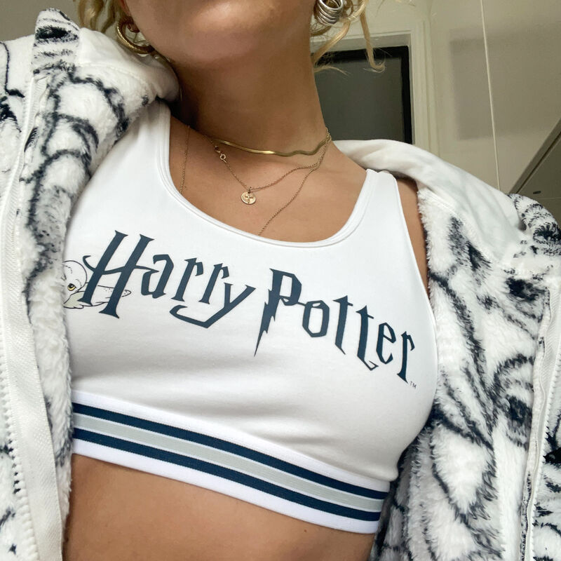 brassière imprimé harry potter - blanc brassière imprimé harry potter - blanc;