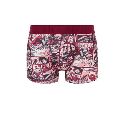Boxer rouge marvelbediz rouge.