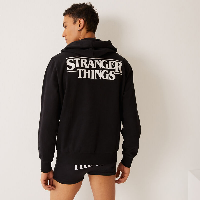 sweat Stranger Things - noir sweat Stranger Things - noir;