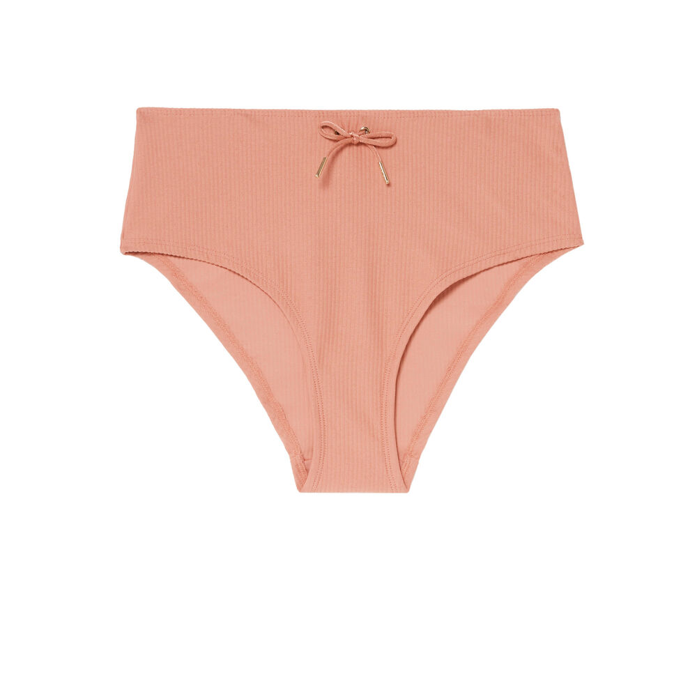 Culotte taille haute aya x undiz - rose nude rose.