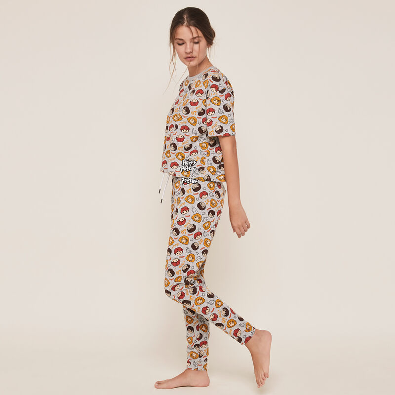 Pantalon en jersey print Harry Potter allharriz Pantalon en jersey print Harry Potter allharriz;