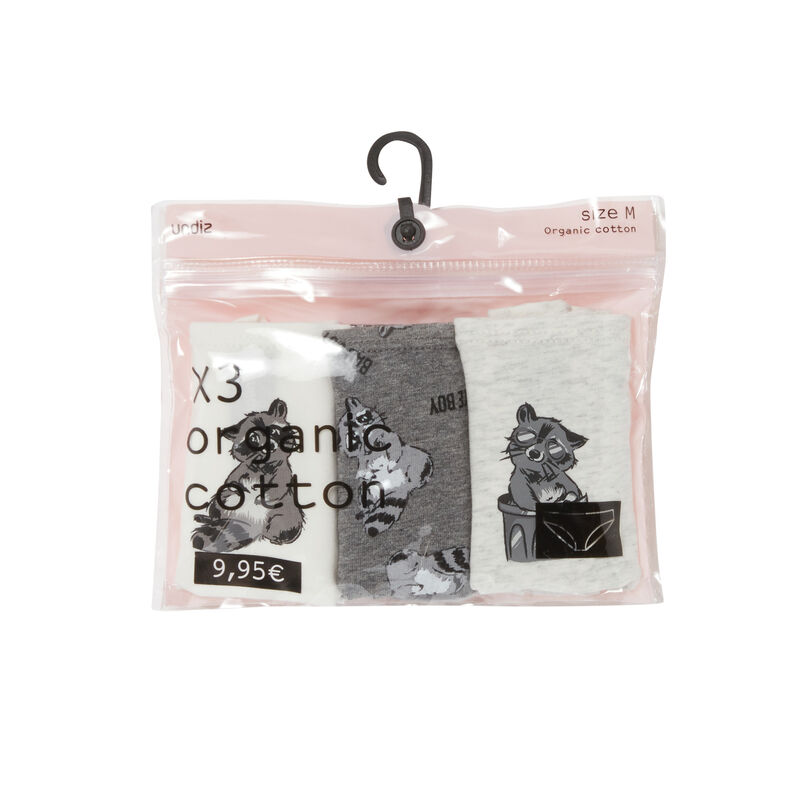 lot de 3 culottes mood raton - gris lot de 3 culottes mood raton - gris;