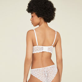 Soutien-gorge ampli bustier blanc sherifiz white.