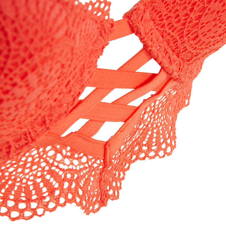 Soutien-gorge bustier push corail totoiz Soutien-gorge bustier push corail totoiz;