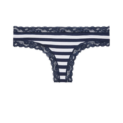 Shorty bleu et blanc new skinny blue.