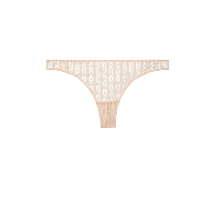 Tanga rose poudré modiz Tanga rose poudré modiz;