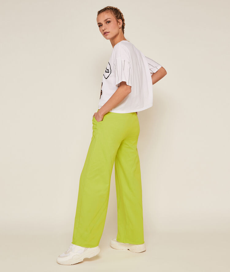 Top manches courtes line friends - blanc blanc.