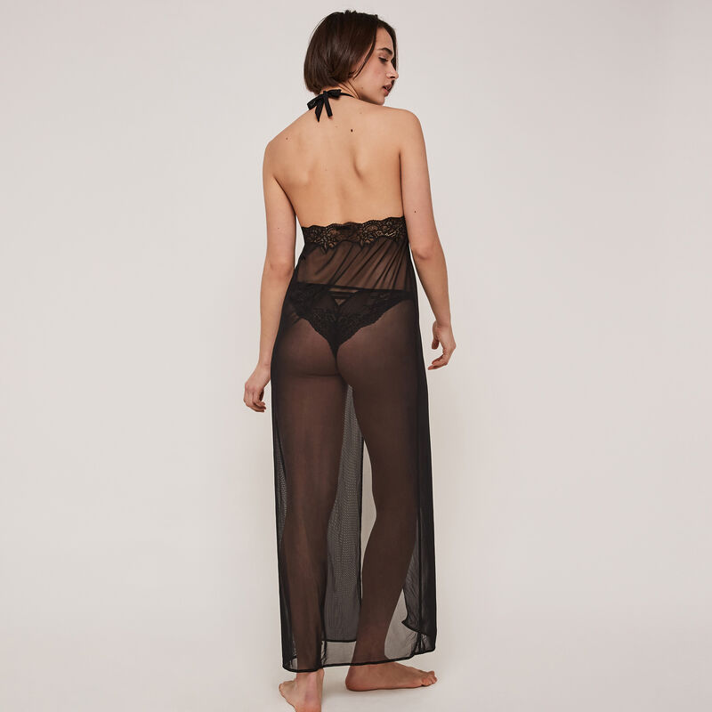 Nuisette longue transparente bigheartiz Nuisette longue transparente bigheartiz;