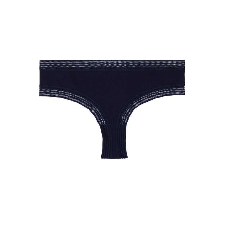shorty à bordure dentelle - bleu shorty à bordure dentelle - bleu;