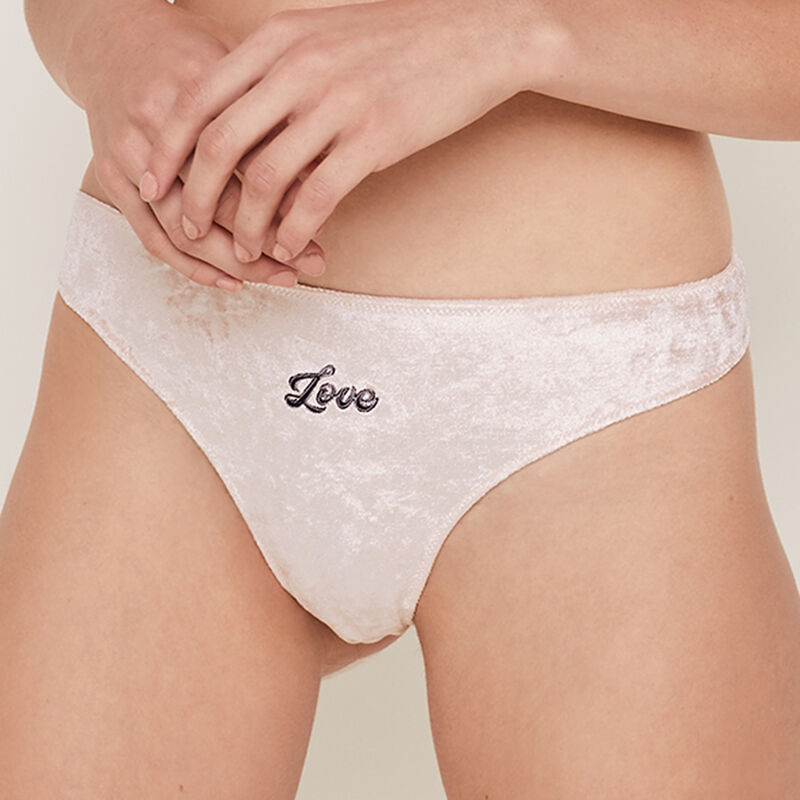 Culotte en velours fluffiz Culotte en velours fluffiz;