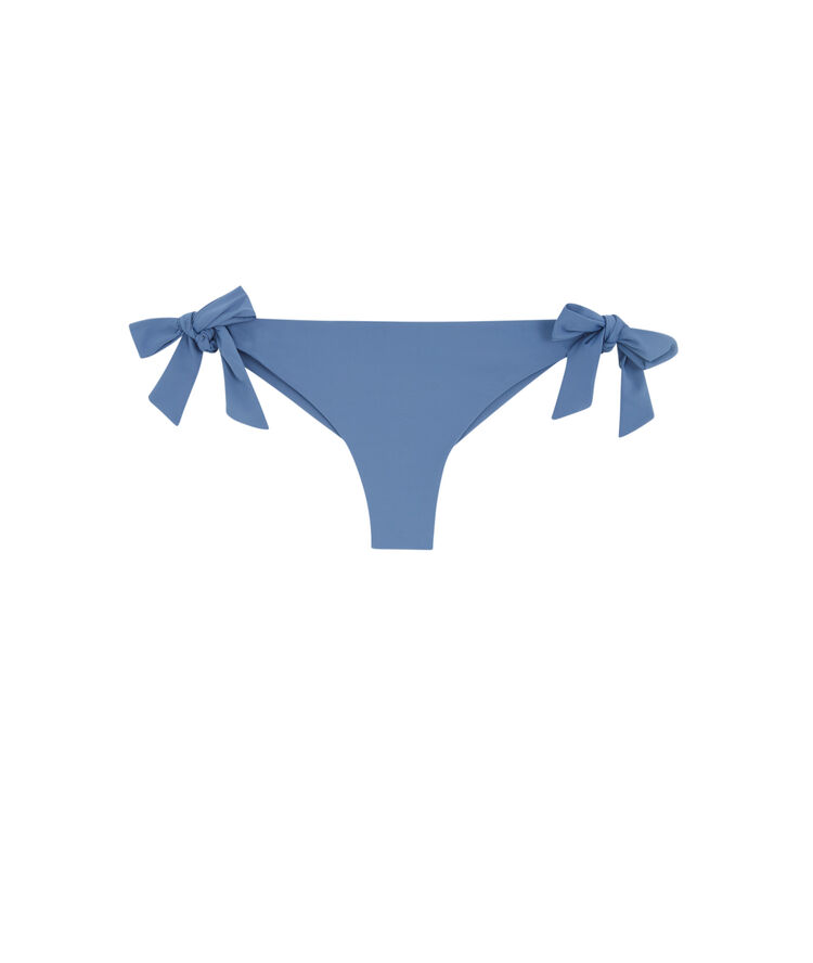 Bas de maillot de bain bleu sexyknotiz blue.