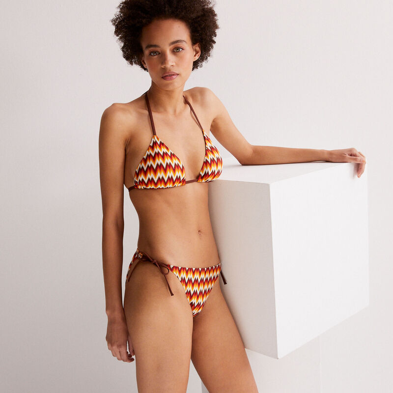 haut de maillot triangle crochet - multicolor haut de maillot triangle crochet - multicolor;