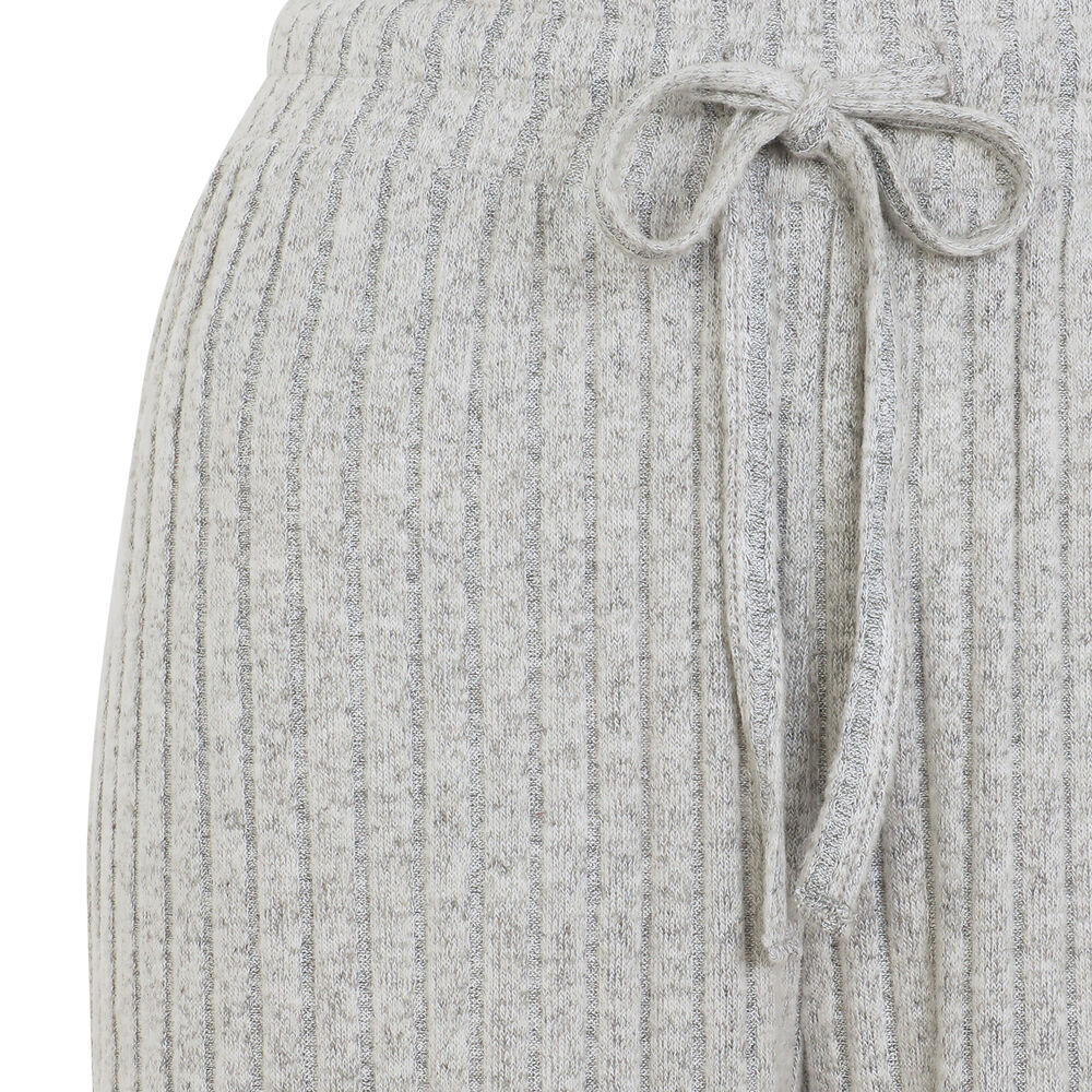 Pantalon ample et cordon à nouer - gris gris.