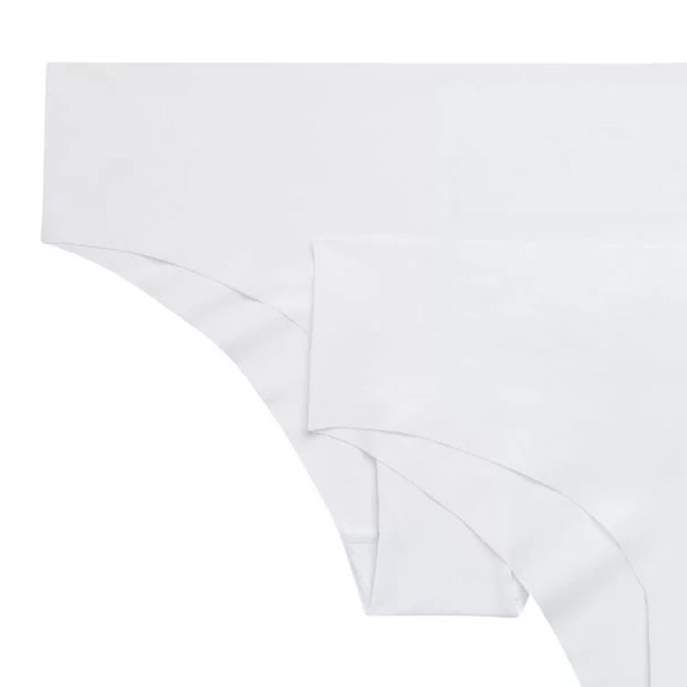Lot de shortys en micro - blanc blanc.