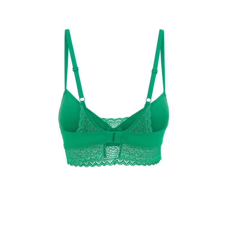 Soutien-gorge ampliforme vert émeraude aciduliz Soutien-gorge ampliforme vert émeraude aciduliz;
