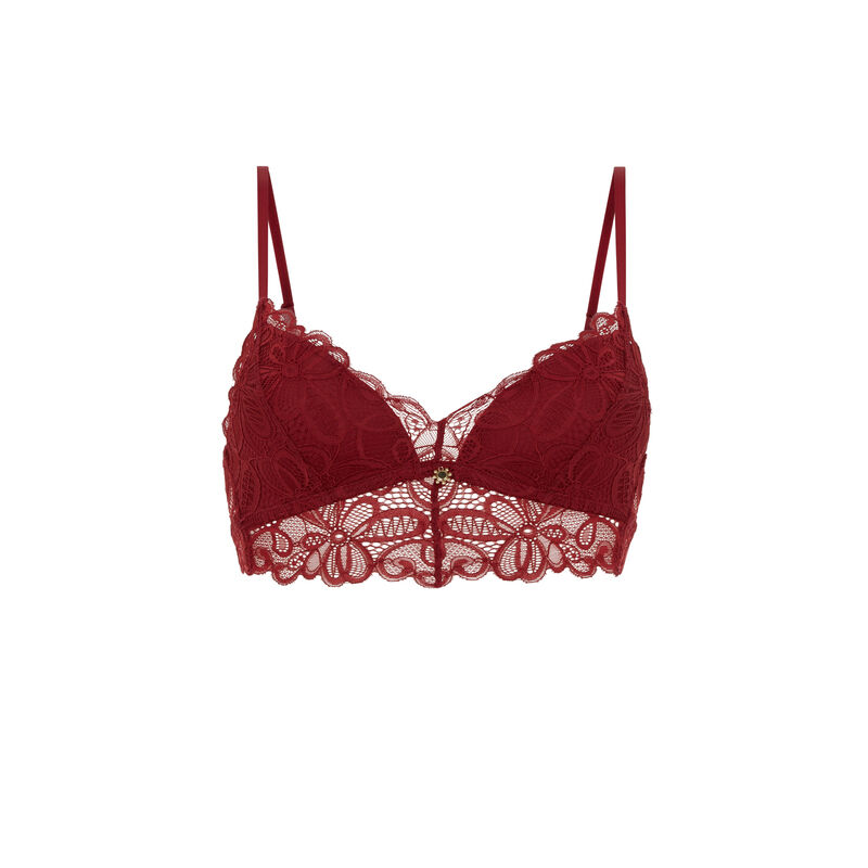 Soutien-gorge triangle sans armatures - bordeaux Soutien-gorge triangle sans armatures - bordeaux;