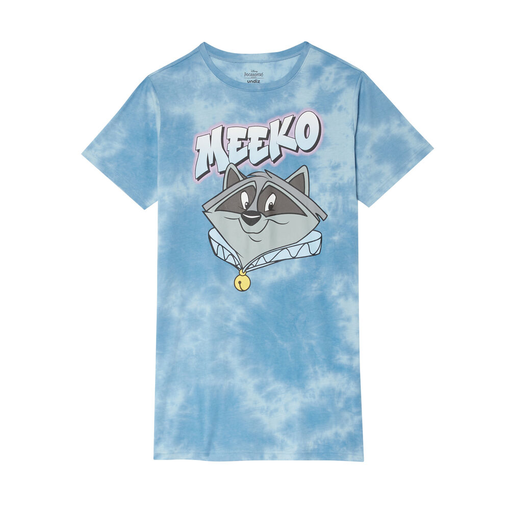 Tunique à imprimé meeko - bleu bleu.
