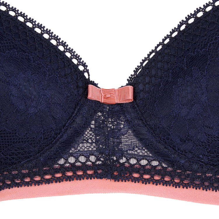 Soutien-gorge bleu ampli revoltiz blue.