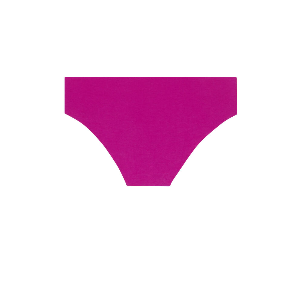 Shorty en coton sans coutures - fuchsia fuchsia.