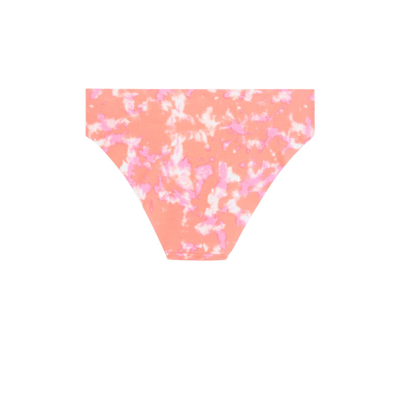 Shorty imprimé tie and dye - corail Shorty imprimé tie and dye - corail;