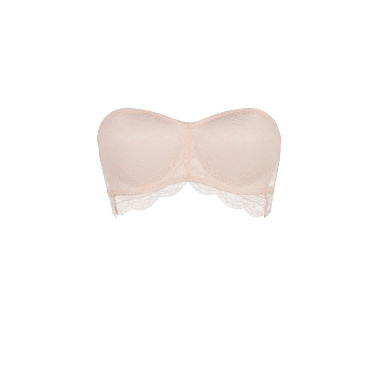 Soutien-gorge bandeau vanille everydayiz rose.