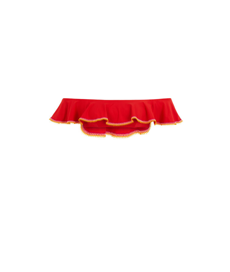 Haut de maillot de bain rouge tequiliz rouge.