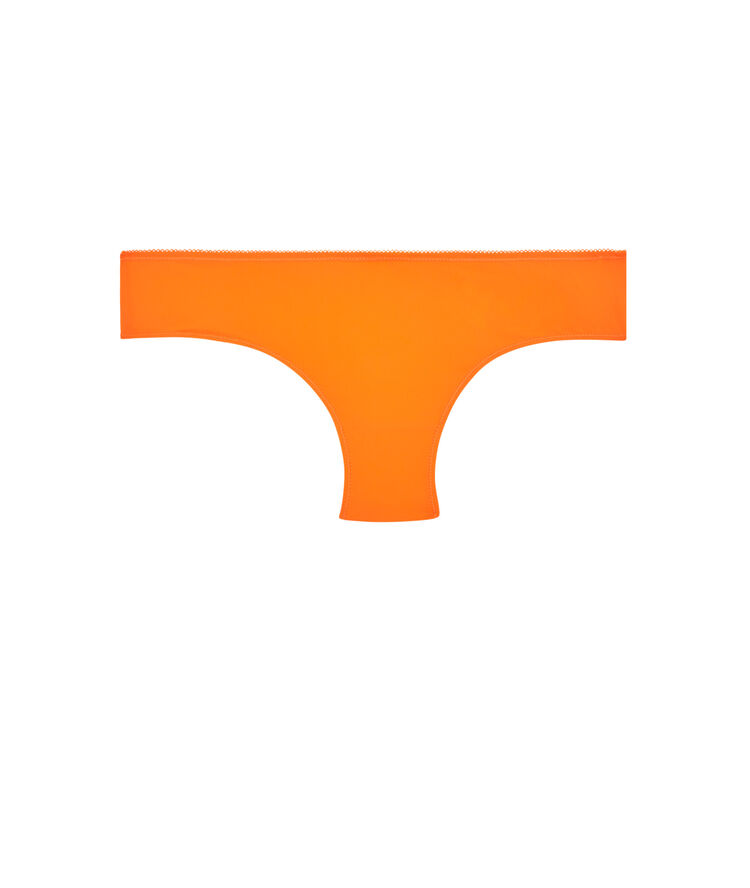 Shorty orange en micro effet tatouage tattoogirliz orange.
