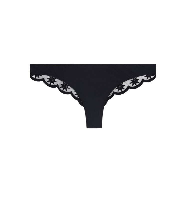 Tanga noir tocrobrodiz noir.
