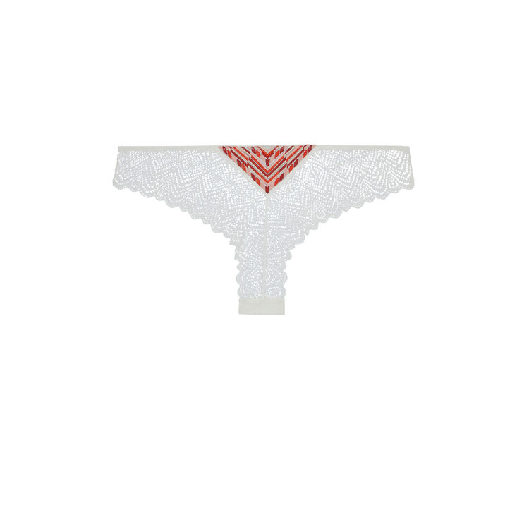 Slip blanc matchiz Slip blanc matchiz;