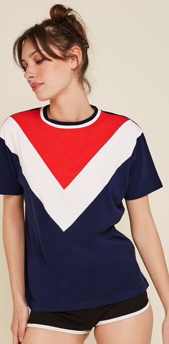 Top bleu marine newechitiz bleu.