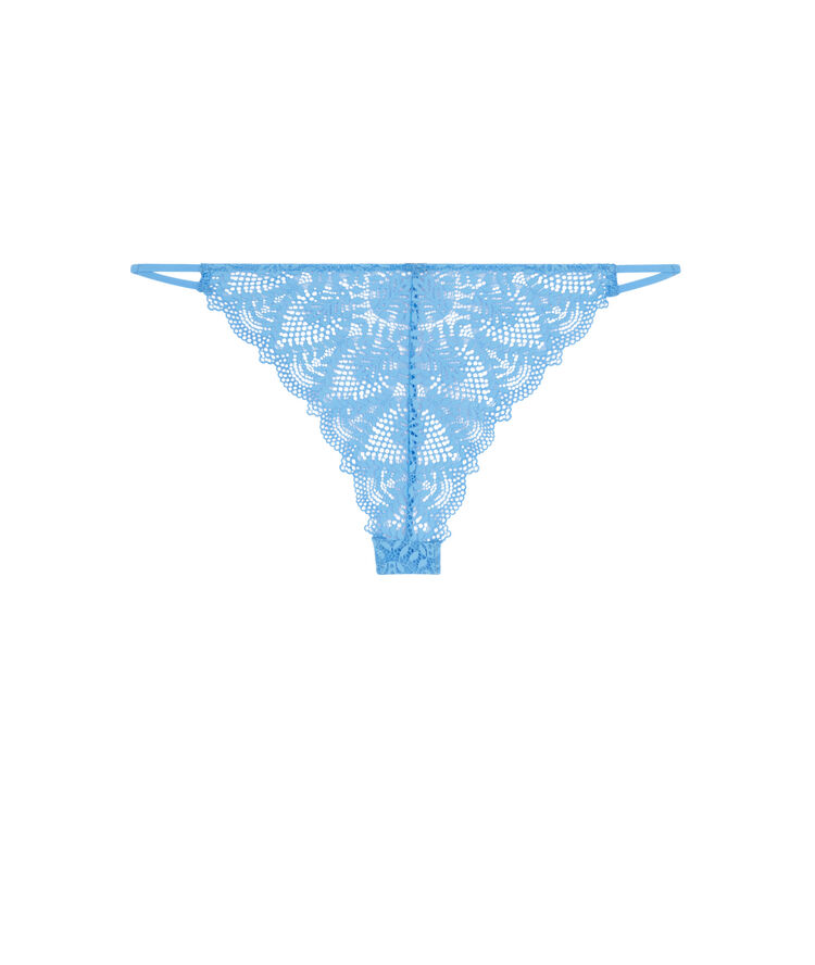 Tanga en dentelle - bleu ciel bleu ciel.