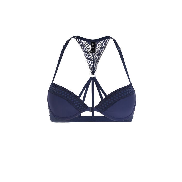 Soutien-gorge bleu ampli scotchiz Soutien-gorge bleu ampli scotchiz;