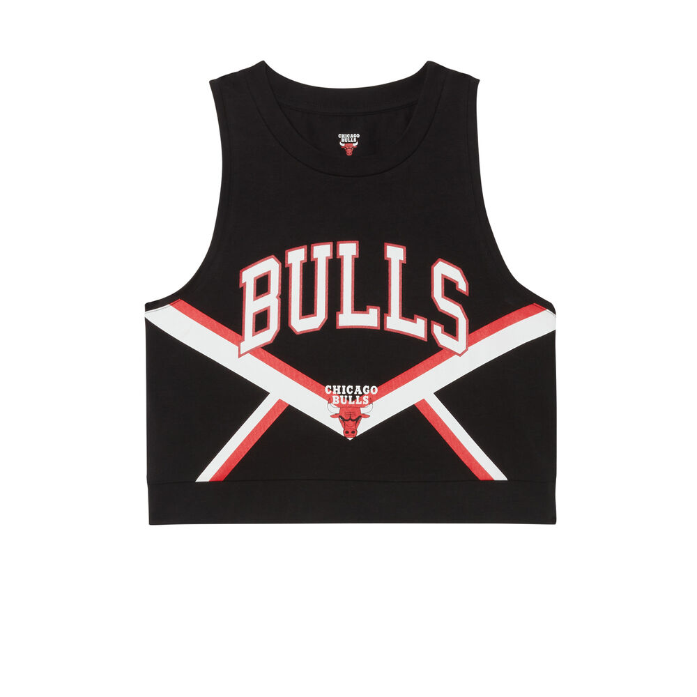 Crop top chicago bulls - noir noir.