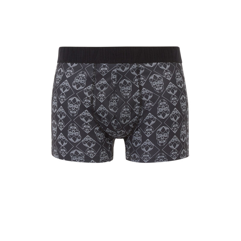 boxer tête de mort mexicaine - noir boxer tête de mort mexicaine - noir;