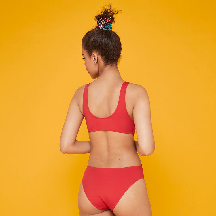 Maillot de bain une pièce rouge tessaloniz red.