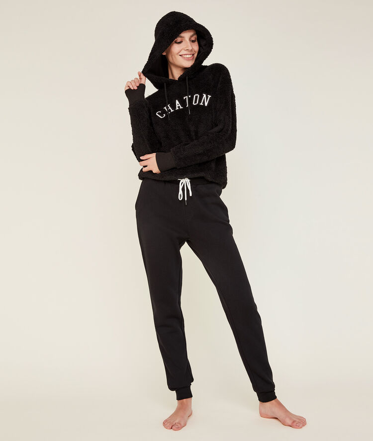 Sweat noir chatonixiz black.