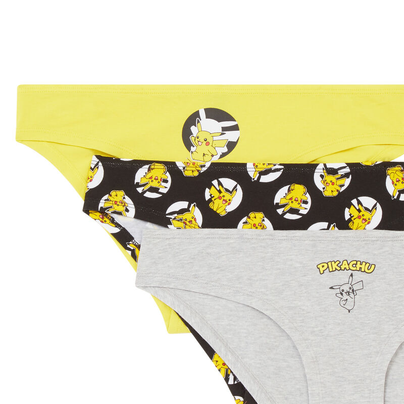 lot de culotte Pikachu - noir lot de culotte Pikachu - noir;