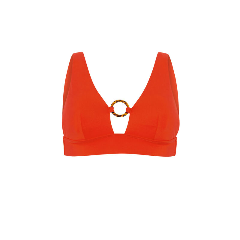 Haut de maillot de bain triangle - orange Haut de maillot de bain triangle - orange;