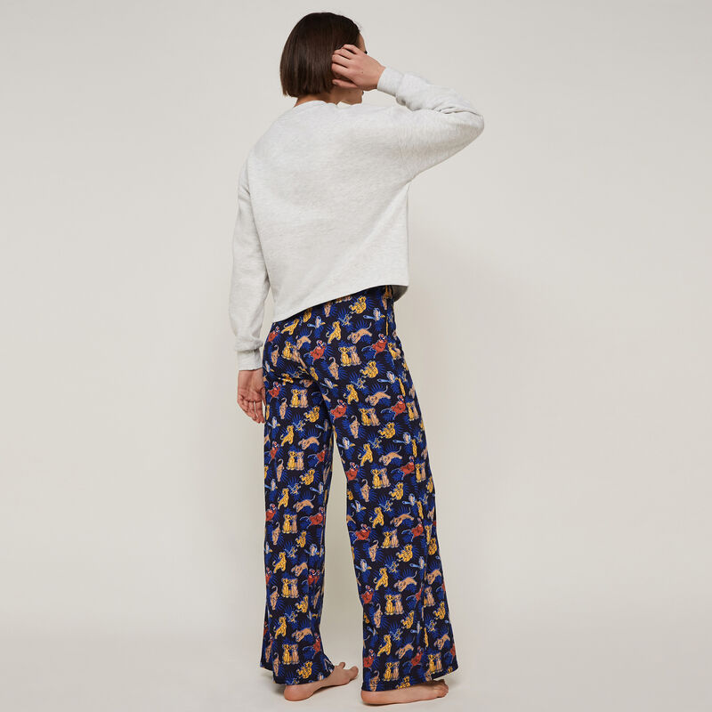 pantalon large à imprimé simbaliz pantalon large à imprimé simbaliz;