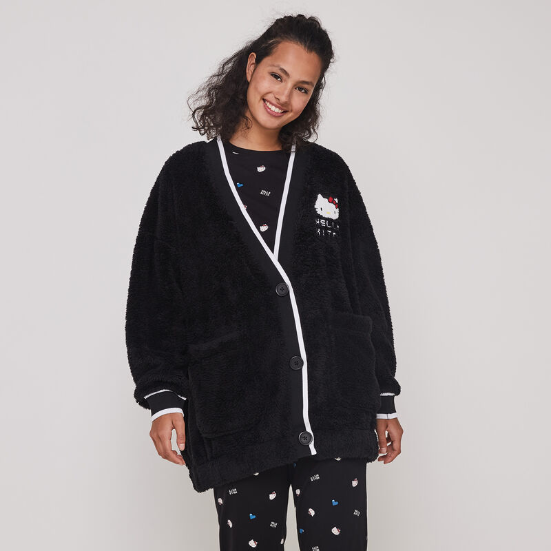 Veste polaire broderie Hello Kitty polakittiz Veste polaire broderie Hello Kitty polakittiz;