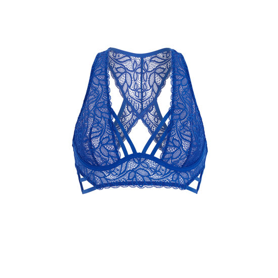 Soutien-gorge foulard corbeille bleu stripiniz Soutien-gorge foulard corbeille bleu stripiniz;