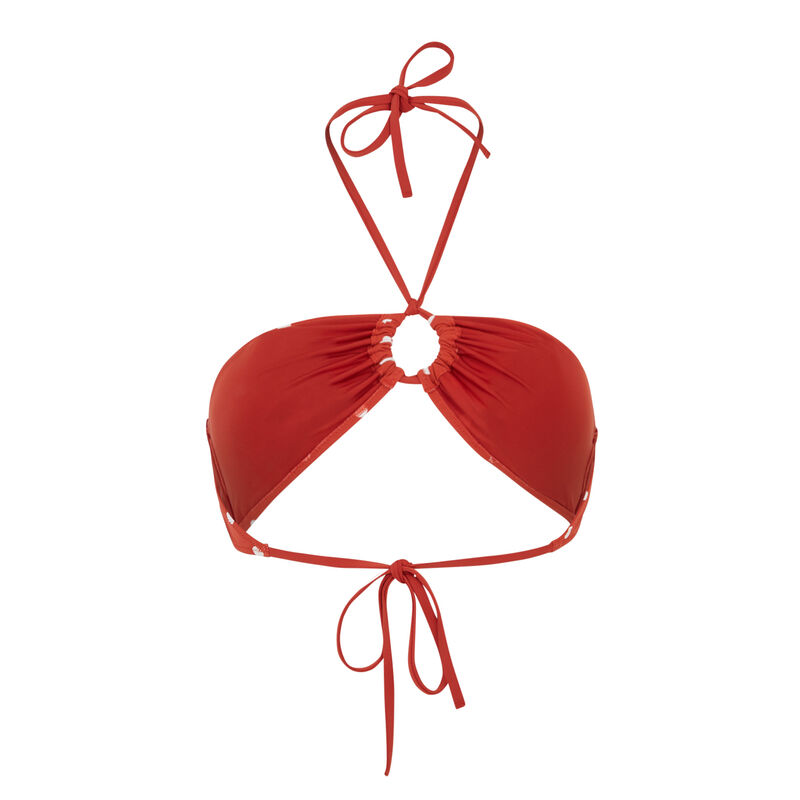 Haut de maillot de bain rouge brique sauvagiz Haut de maillot de bain rouge brique sauvagiz;