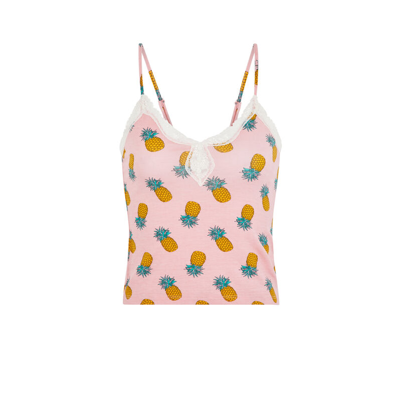 Top en jersey print ananas yellonaniz Top en jersey print ananas yellonaniz;